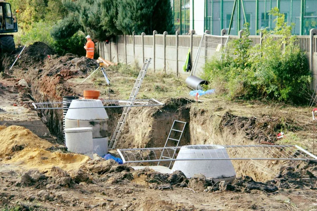 Budowa Orlika przy ZSP nr 2 w Jarocinie