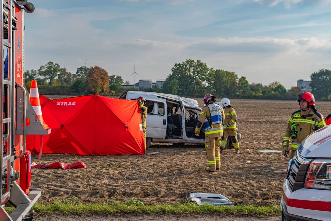 Wypadek na drodze z Goliny do Zakrzewa