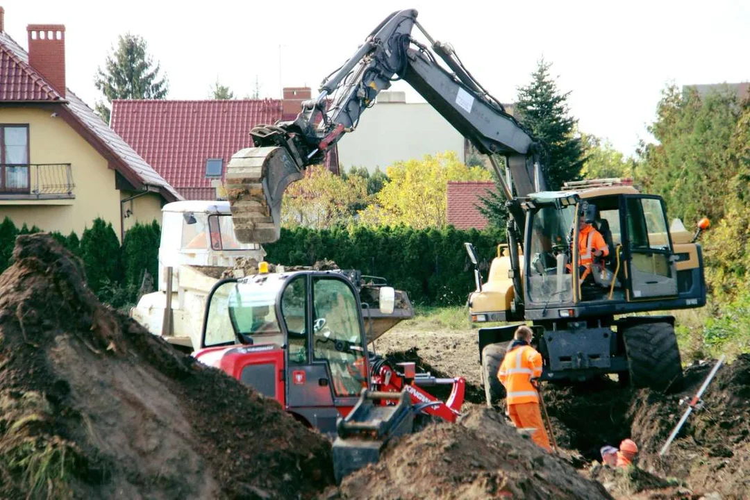 Budowa Orlika przy ZSP nr 2 w Jarocinie