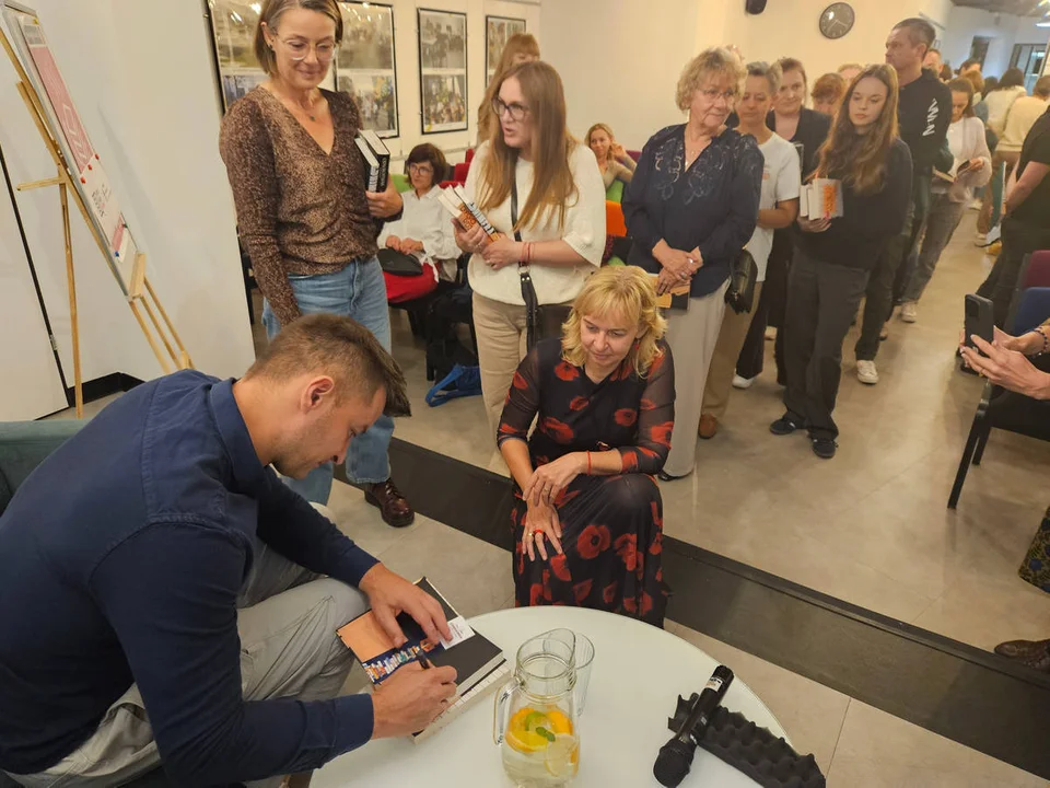 Spotkanie z Jakubem Małeckim w Jarocinie