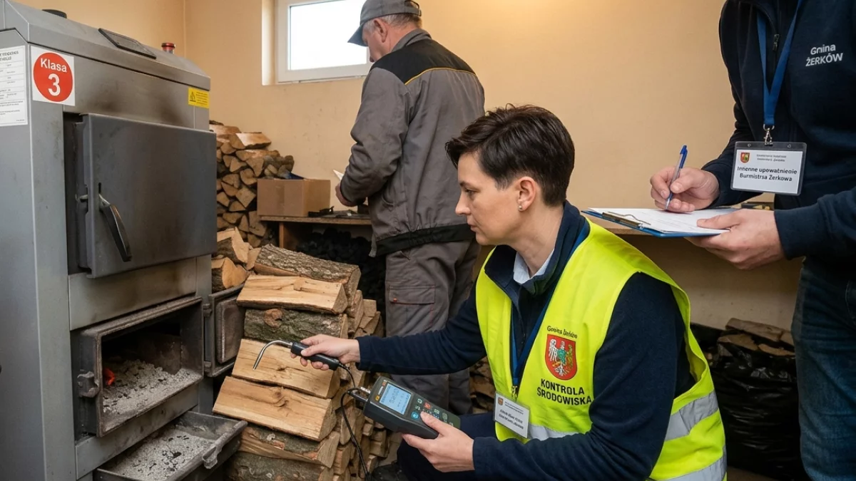 Pobiorą próbkę popiołu i sprawdzą drewno. Zobacz, co kontrolerzy sprawdzą na Twojej posesji