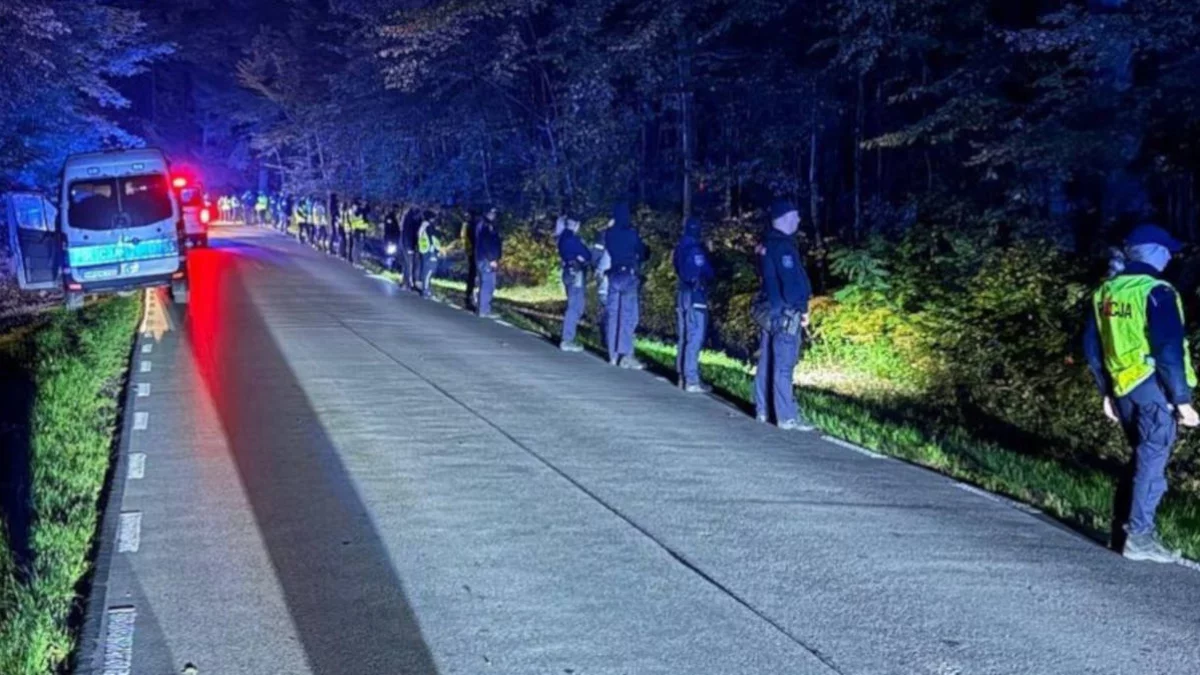 Całą noc policja i straż pożarna poszukiwała zaginionego 34-latka. W użyciu były drony
