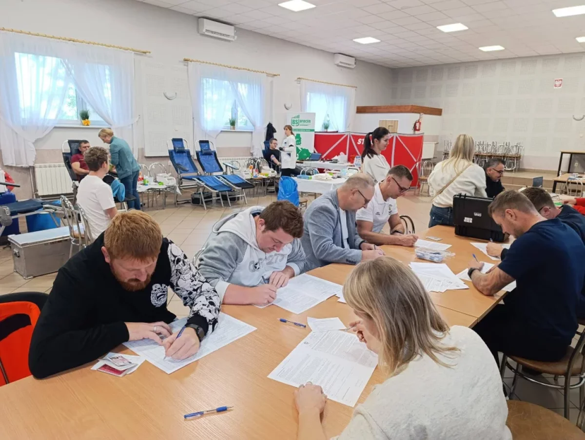 Ponad 13 litrów bezcennego daru. Mieszkańcy po raz kolejny pokazali wielkie serca